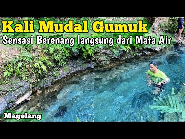 BENING Seperti AQUA Berenang di Kali Mudal Gumuk Magelang