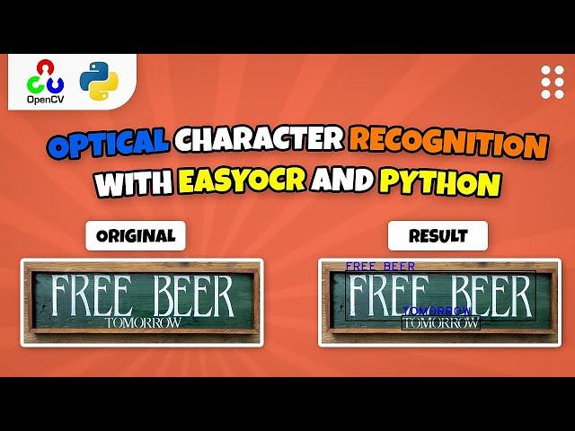 Text detection with Python and Opencv | OCR using EasyOCR | Computer vision tutorial