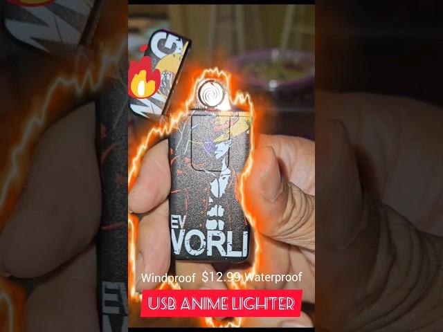 USB Lighter || Anime Print Brazilian Remix  #lighters #lighter #anime #onepiece #luffy