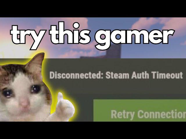Disconnected: Steam Auth Timeout Rust Quick Fix 2023️