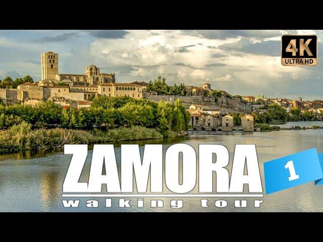 [4K] ZAMORA Walking Tour PART 1 | Romanesque Jewel | Castile and Leon #spain #españa #4kvideo