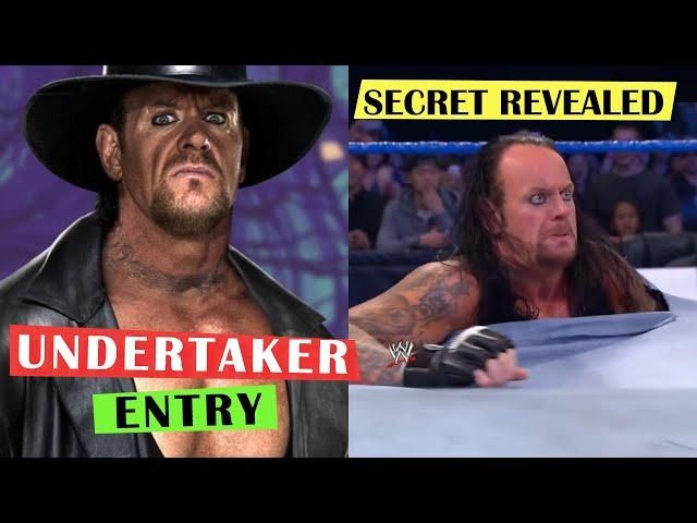 #Undertaker Entry Secret Revealed | WWE Behind the Scenes | Leaked Video | Attitude Era