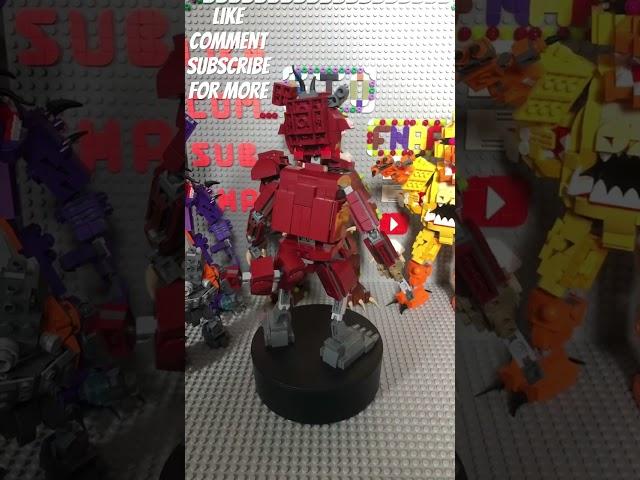 Lego FNAF Twisted ones Twisted foxy