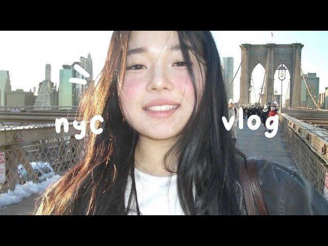 NEW YORK VLOG️: First time in the city, exploring, friends, new experiences etc