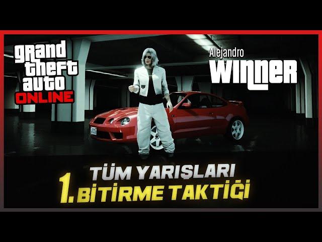 GTA ONLINE - YARIŞLARI BİRİNCİ BİTİRME TAKTİĞİ (PRIZE RIDE ÖDÜLÜNÜ KAZANIN!) - [PC]