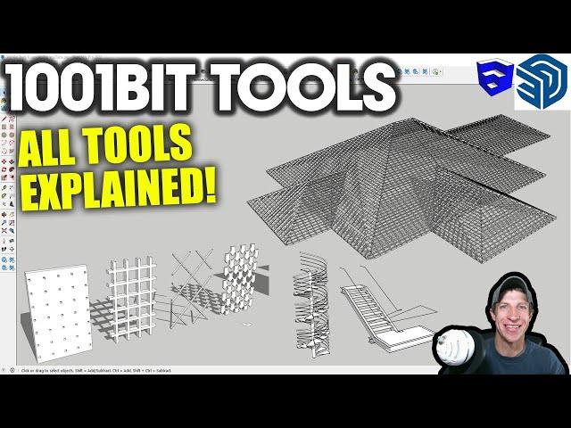 1001Bit Tools for SketchUp - The ULTIMATE GUIDE! (Free Extension)