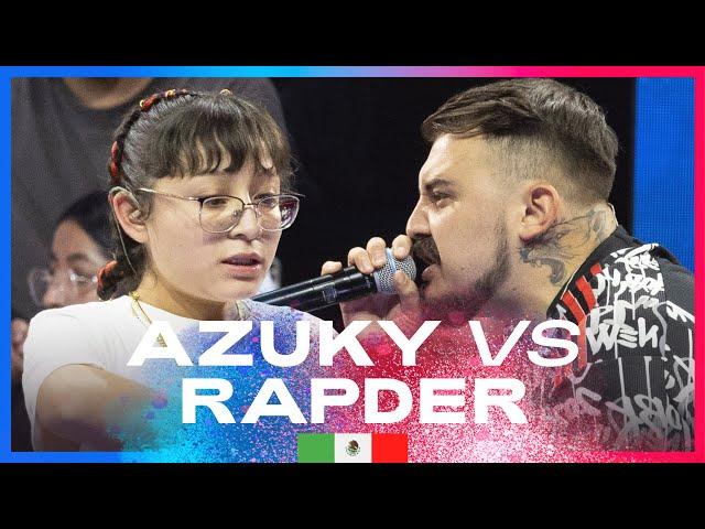 AZUKY vs RAPDER - Cuartos | Red Bull Batalla México 2023