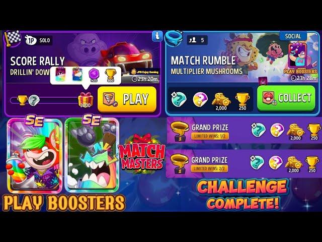 Drillin'Down+Rainbow Score Rally 3000 Score/(2Games)Match Rumble Multiplier Mushrooms+Square Matches