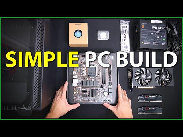 Building your first PC can be this simple.