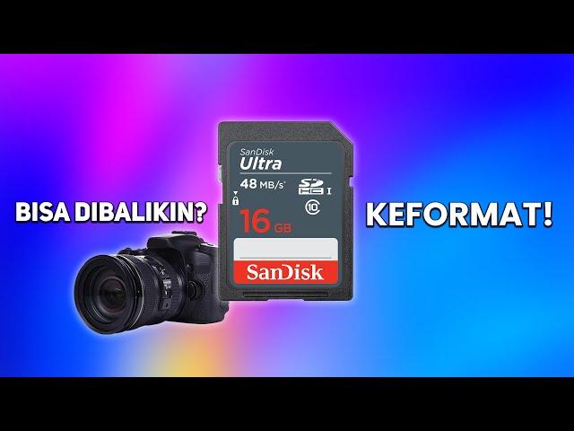 MASIH BISA! Cara Kembalikan Data/Video/Foto Yang Terhapus dari SD Card