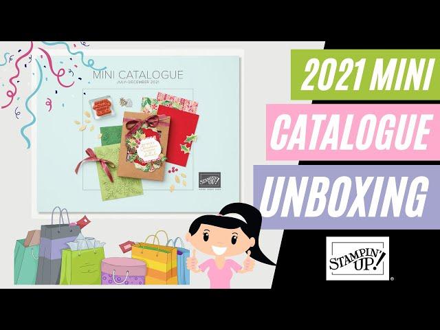️ Stampin Up 2021 Holiday Catalog Unboxing | Designer Series Paper Stampin Up 2021 | DSP Share