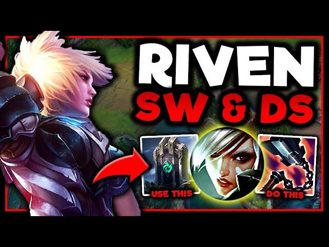 RIVEN'S SW + DS SETUP IS INCREDIBLE! (THIS IS AMAZING) - S13 RIVEN GAMEPLAY! (Season 13 Riven Guide)