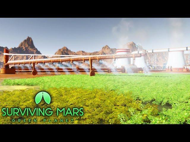 FIRST LOOK | Building Cities on Mars & New Green Planet DLC | Surviving Mars DLC Gameplay