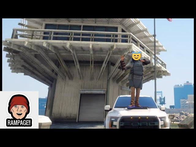 GTA 5 WILD FORD RAPTOR COP CHASE ADVENTURE  (EP.73) #4K #mods #RP