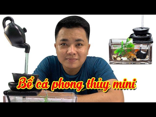 REVIEW "Bể cá phong thủy mini" có đúng như quảng cáo ? | Kien review