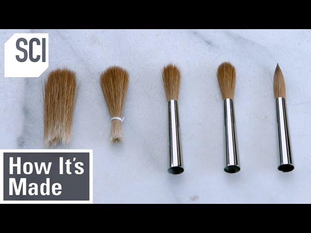 How It's Made: Artist Paint Brushes