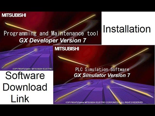 MELSOFT - GX Simulator and GX Developer Installation - Mitsubishi Software