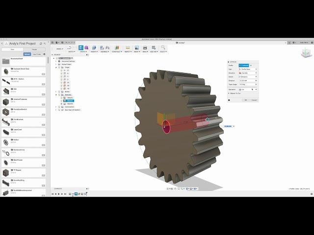 Bevel Gears In Fusion 360