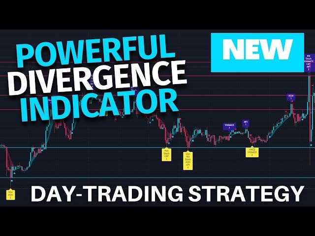 POWERFUL Divergence Indicator | Day-Trading Strategy Using Divergences For Many Indicators