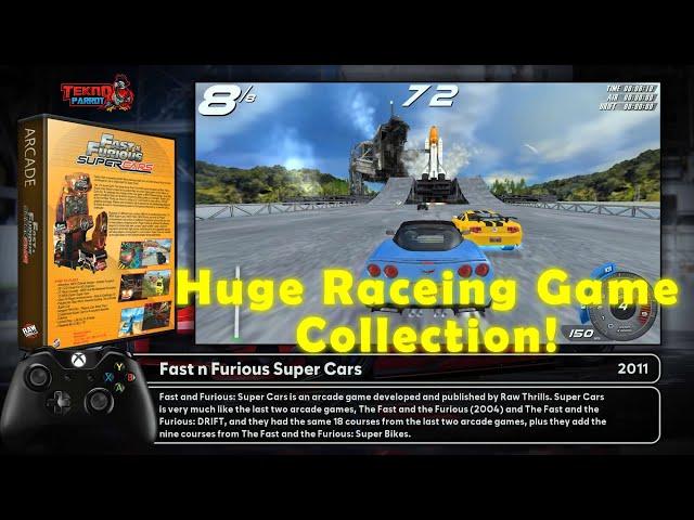 Amazing Retro Gaming Racing Game Collection - Drive