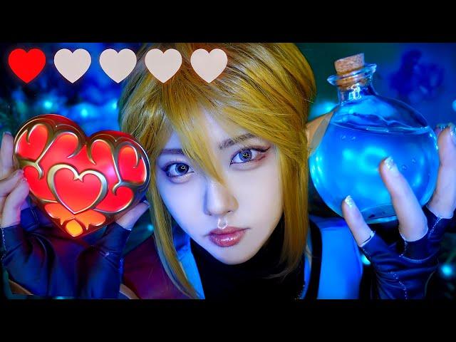 ASMR Link patches up your wounds️‍🩹(No Talking,Personal Attention Roleplay)