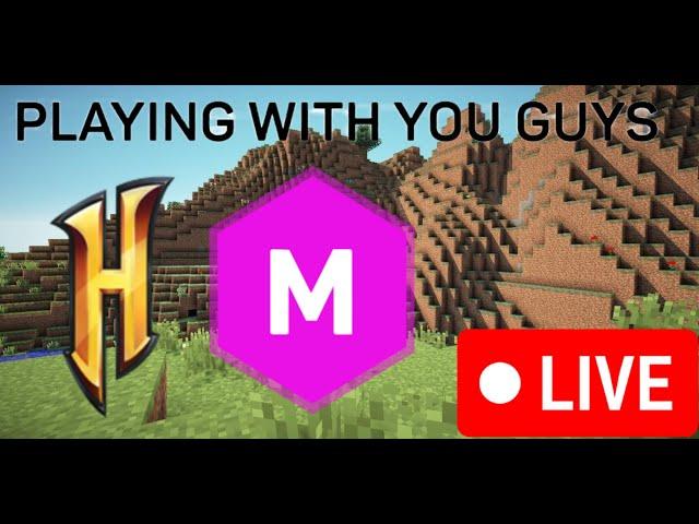 Playing with you guys on Hypixel and more!