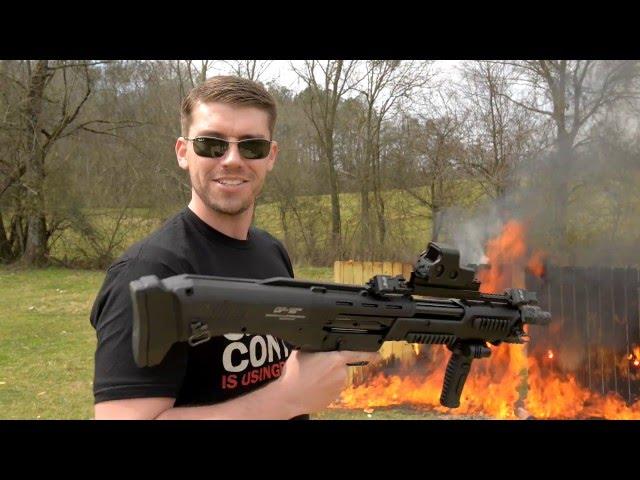 DP-12 Double Barreled Pump Shotgun