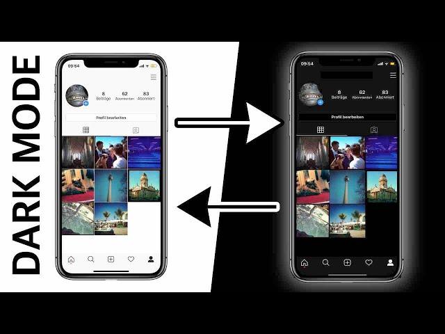 Instagram Dark Mode (auf dem iPhone) aktivieren!