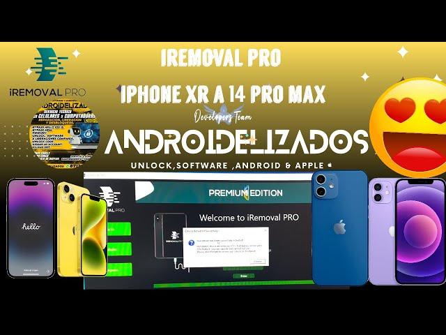  BYPASS HELLO FULL SEÑAL IPHONE XR A 14 PRO MAX| IREMOVAL PRO PREMIUM NEW EDITION|FIX ACTVATE| A12