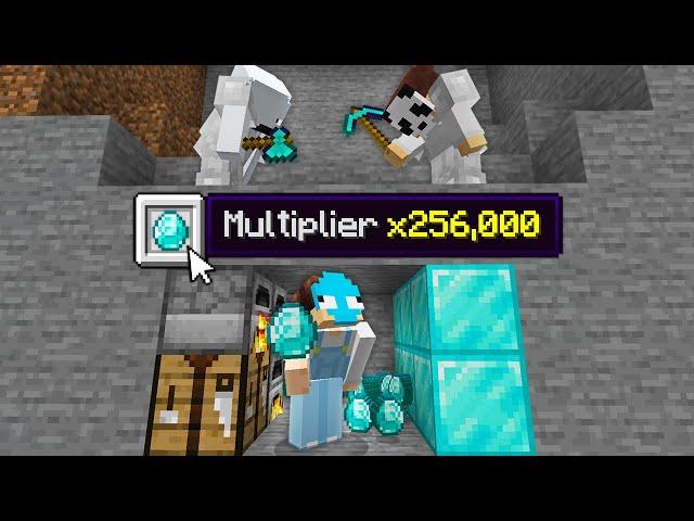 Minecraft Manhunt, But Item Drops Are Multiplied...