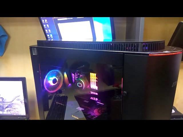 Build New PC ! 915 inwin Cases Aorus Z370 Ultra Gaming Leadtek RTX 2080TI G skill Trident