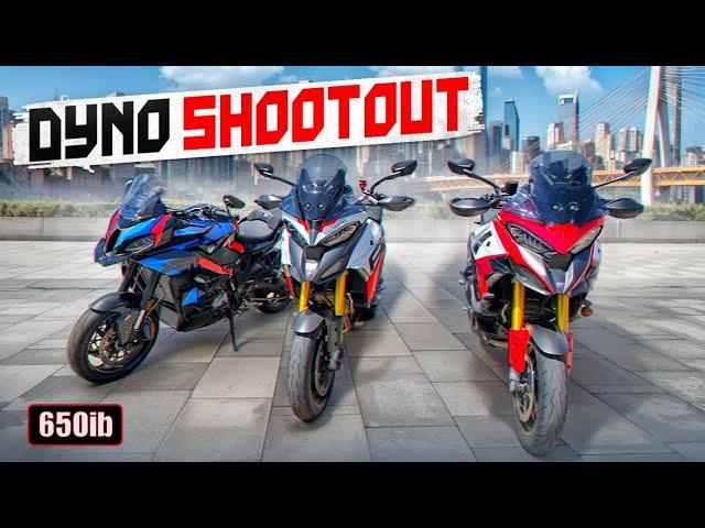 BMW M 1000 XR vs Ducati Multistrada V4 RS & Pikes Peak | DYNO SMACKDOWN!