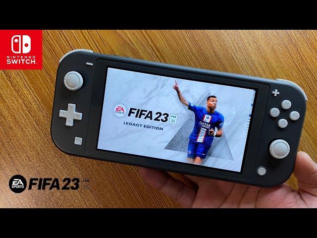 FIFA 23 Nintendo Switch Lite Gameplay