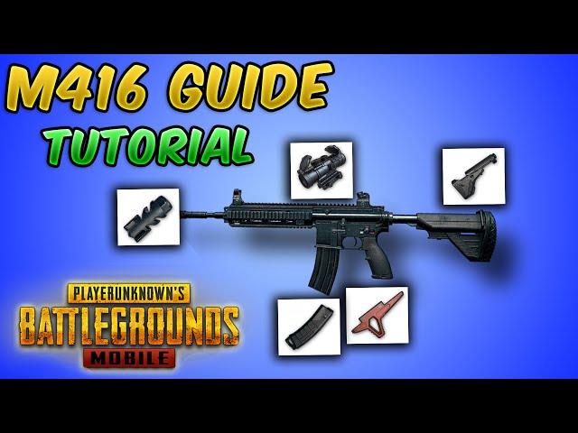 M416 Guide/Tutorial (PUBG MOBILE) TIPS AND TRICKS