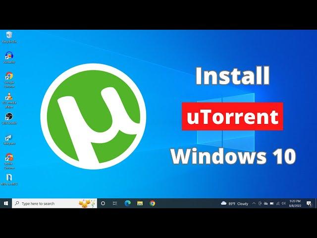 How to Download and Install uTorrent in Windows 10 (2024)