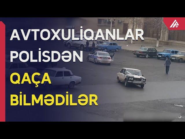 Gəncədə avtoxuliqanlıq edən şəxslər saxlanılıb - APA TV