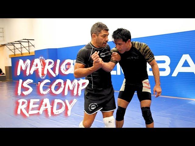 Mario Lopez Does Jiu Jitsu With Justin Flores! - Competition Prep