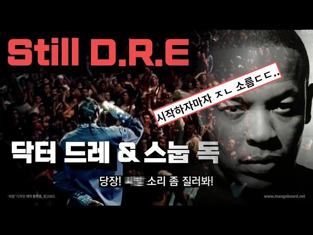 이 노래는 진짜 모르면 안 된다...Dr. Dre - Still D.R.E. ft. Snoop Dogg (Live 2001 Up in Smoke Tour) 가사 해석