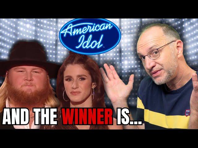 My LIVE reaction to the AMERICAN IDOL WINNER'S ANNOUNCEMENT!