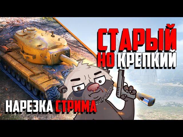 Нарезка стрима | Медоед обкатывает древность (T34)