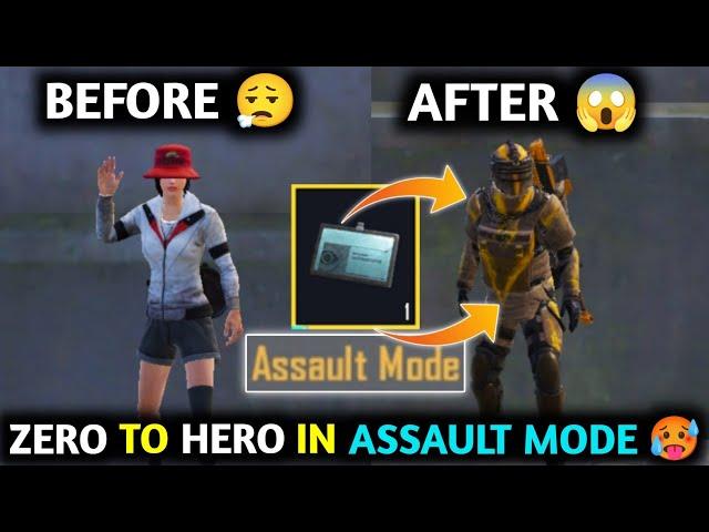 ZERO To HERO In ASSAULT MODE  PUBG METRO ROYALE CHAPTER 21