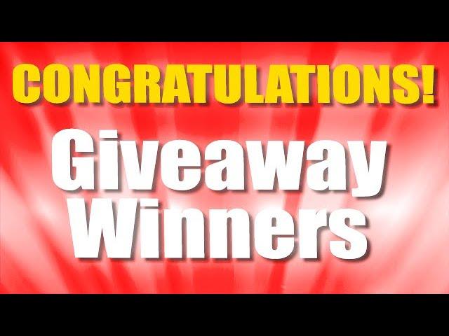 FINAL GIVEAWAY WINNERS OF 2020 !! | CONGRATULATIONS !! | Trove