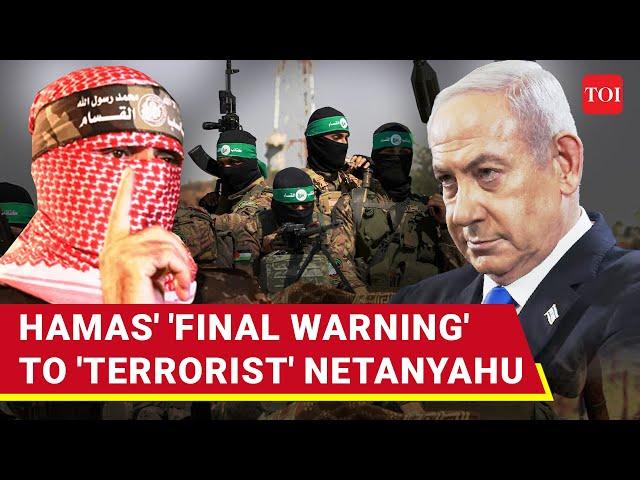 Hamas' ULTIMATUM To Netanyahu To Lift Gaza Blockade: 'Your Hostages Are Suffering'