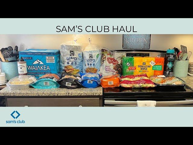 SAM'S CLUB HAUL | STOCK UP | HOUSEHOLD GOODS | GROCERIES