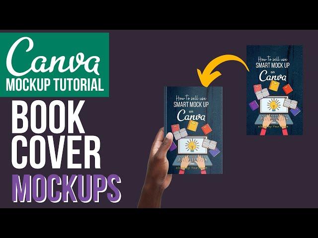 Make Book Cover Canva Smartmockups - Canva Mockup Tutorial