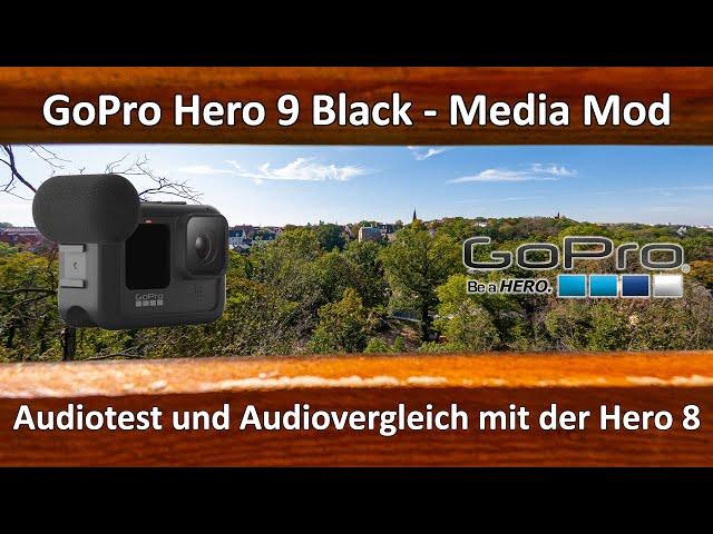 GoPro Hero 9 Black - Media Mod - Audiotest und ein kleiner Vergleich mit der GoPro Hero 8