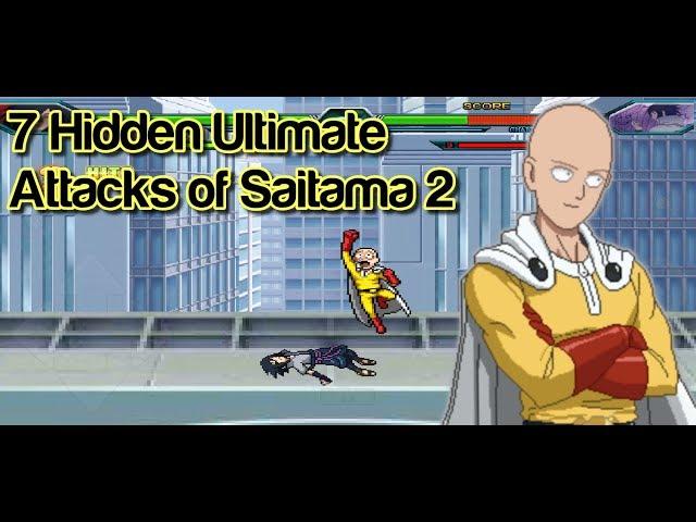 7 Hidden Ultimate Attacks of Saitama 2 - Bleach VS Naruto MUGEN