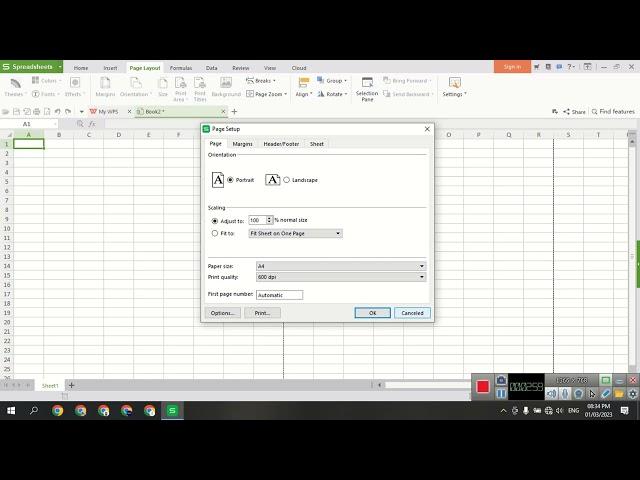 WPS Office 365 align tools in excel in 2023