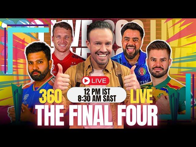 It's Down to 4 Teams  360 LIVE #T20WorldCup2024