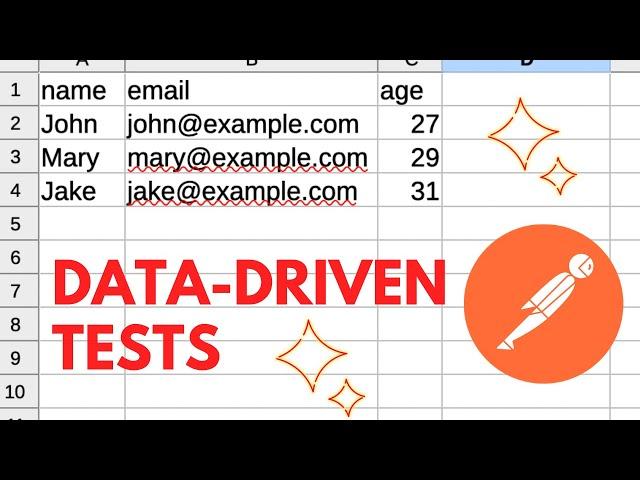 Data-driven testing using Postman